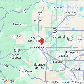 Map to Primary Office office in Boulder, CO