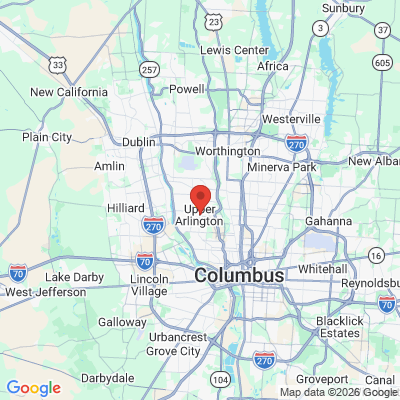 Map to  office in Columbus, OH