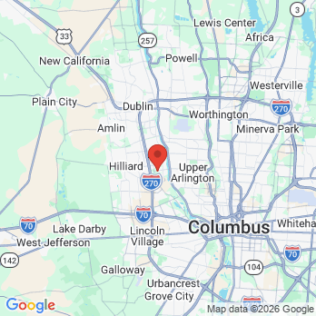 Map to Innovative Dental Ideas: James E Butler, DMD, Fellow IAMDI office in Hilliard, OH