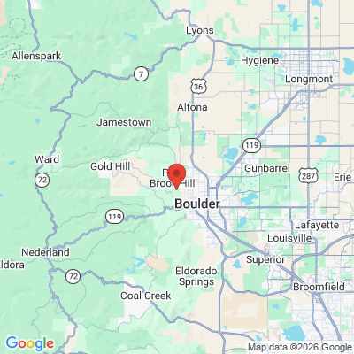 Map to  office in Boulder, CO
