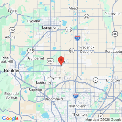 Map to  office in Erie, CO