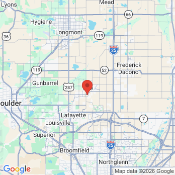 Map to Impressions Dental office in Erie, CO
