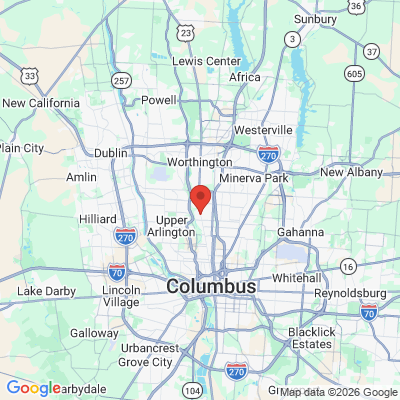 Map to  office in Columbus, OH