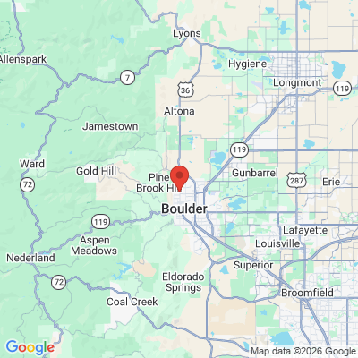 Map to  office in Boulder, CO