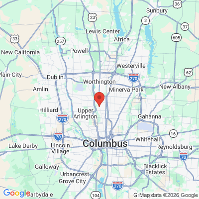 Map to  office in Columbus, OH