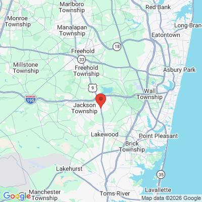 Map to  office in Howell, NJ