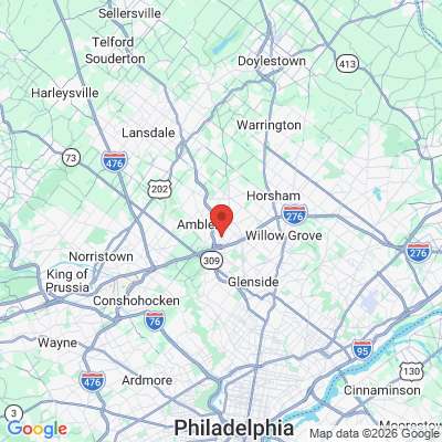 Map to  office in Fort Washington, PA