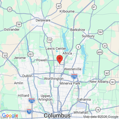 Map to  office in Columbus, OH