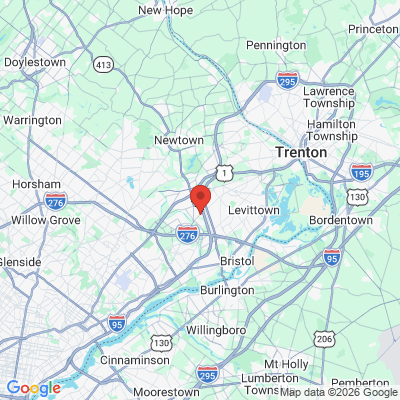 Map to  office in Langhorne, PA