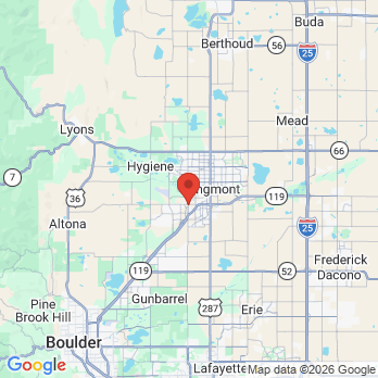 Map to Primary Office office in Longmont, CO