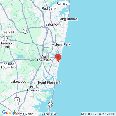 Map to  office in Spring Lake, NJ