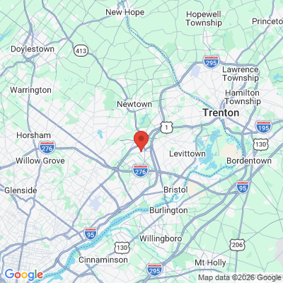 Map to  office in Langhorne, PA