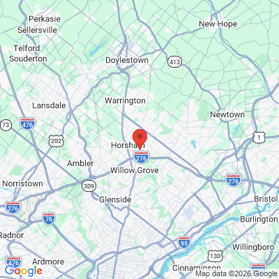 Map to  office in Hatboro, PA