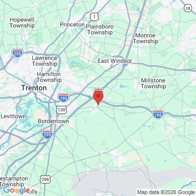Map to  office in Allentown, NJ
