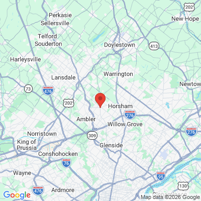 Map to  office in Ambler, PA