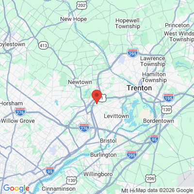 Map to  office in Langhorne, PA