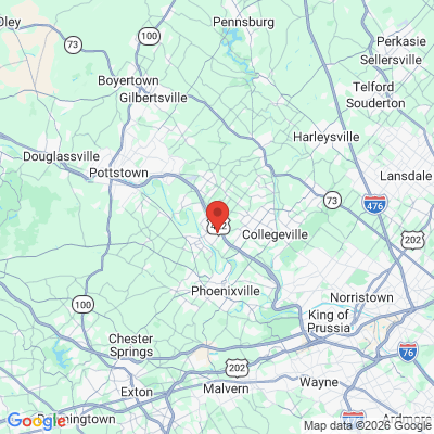 Map to  office in Royersford, PA