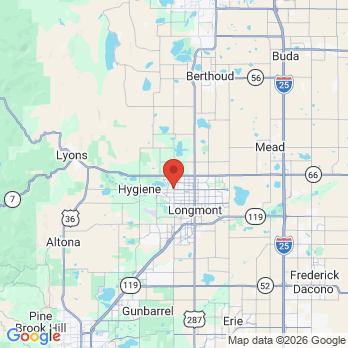 Map to Comfort Dental Longmont - Your Trusted Dentist in Longmont office in Longmont, CO