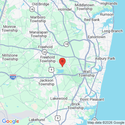 Map to  office in Township Of Howell, NJ