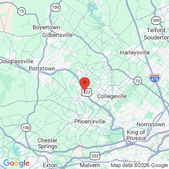 Map to Altera Orthodontics office in Royersford, PA