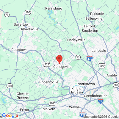 Map to  office in Trappe, PA
