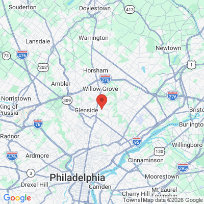 Map to  office in Jenkintown, PA