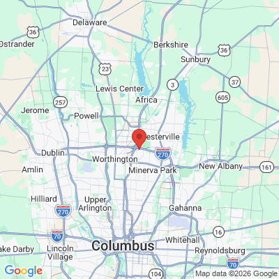Map to  office in Columbus, OH