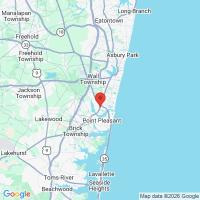 Map to  office in Manasquan, NJ
