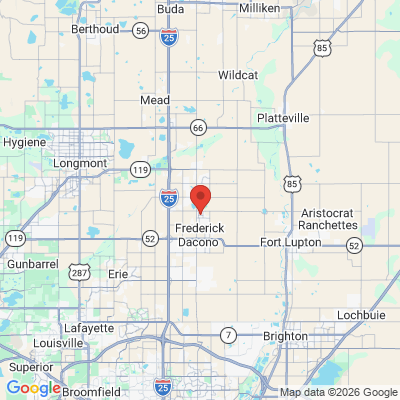 Map to  office in Firestone, CO