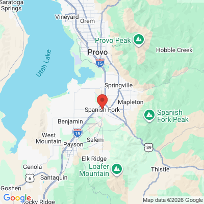 Map to  office in Spanish Fork, UT