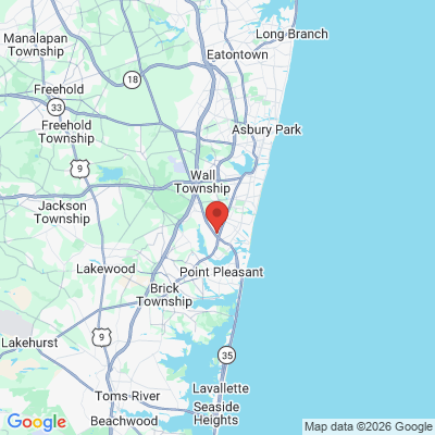 Map to  office in Manasquan, NJ