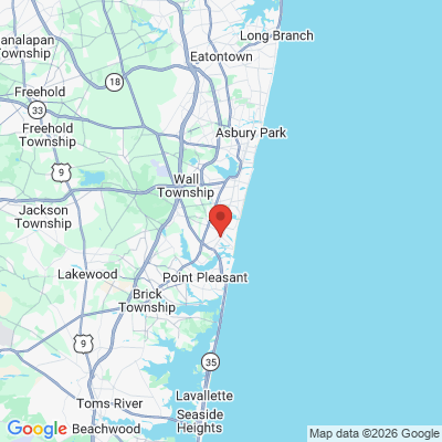 Map to  office in Manasquan, NJ
