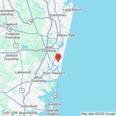 Map to  office in Manasquan, NJ