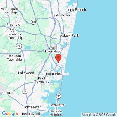Map to  office in Manasquan, NJ