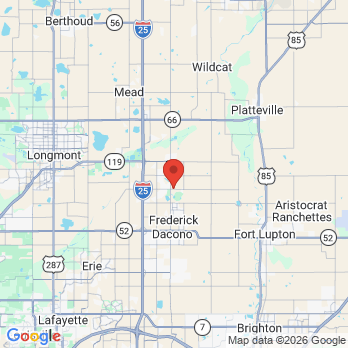 Map to Jet Mobile Dental- ARC Group office in Longmont, CO