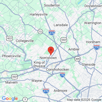 Map to Primary Office office in East Norriton, PA