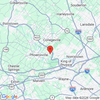 Map to Oaks Dental Specialists LLC: Sara Rashedi DMD, Behnoush Rashedi DMD office in Oaks, PA