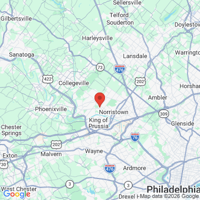 Map to  office in Norristown, PA