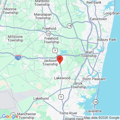 Map to  office in Township Of Howell, NJ