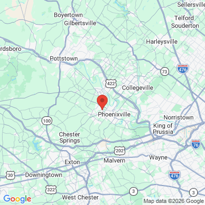 Map to  office in Phoenixville, PA