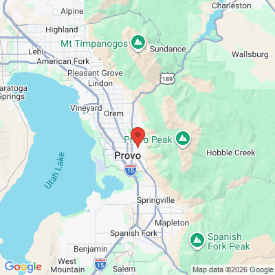 Map to  office in Provo, UT