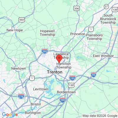 Map to  office in Township Of Lawrence, NJ