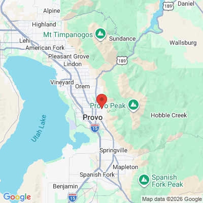 Map to  office in Provo, UT