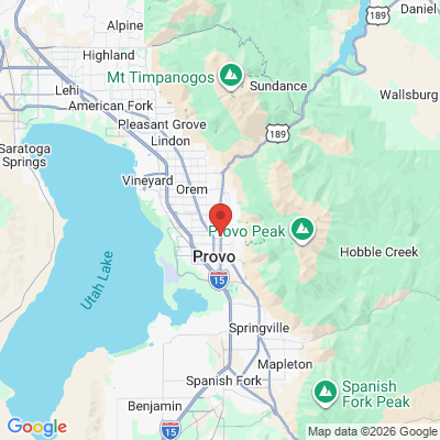 Map to  office in Provo, UT