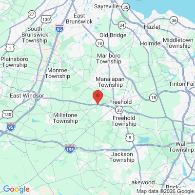 Map to  office in Manalapan, NJ