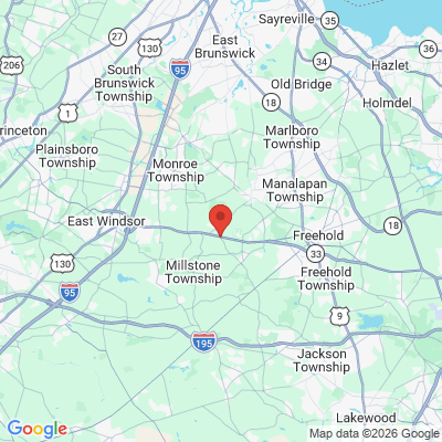 Map to  office in Manalapan, NJ