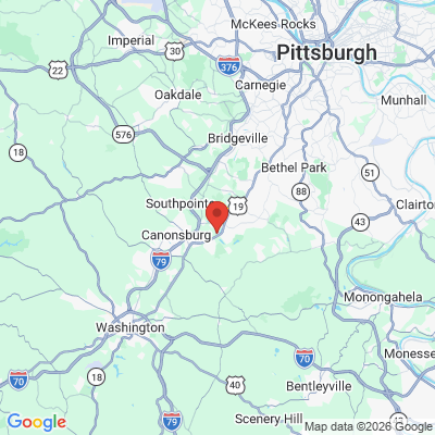 Map to  office in Mc Murray, PA