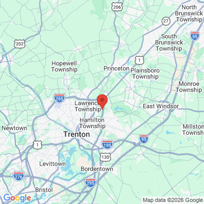 Map to  office in Township Of Lawrence, NJ