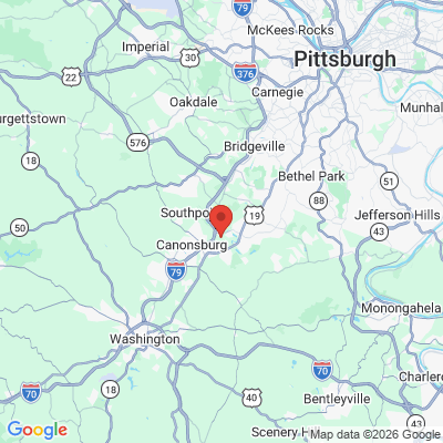 Map to  office in Mc Murray, PA