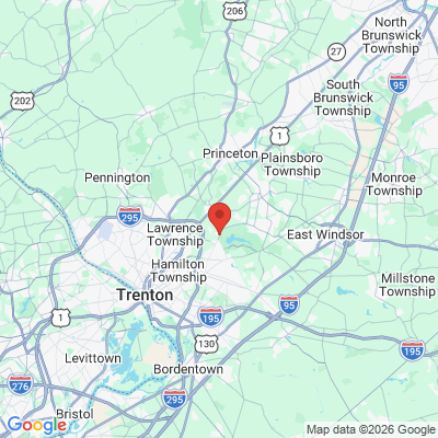 Map to  office in Township Of Lawrence, NJ